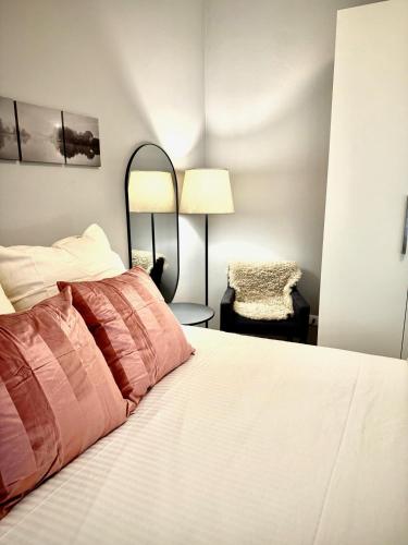 Ένα ή περισσότερα κρεβάτια σε δωμάτιο στο ReBeeApartments - apt 2