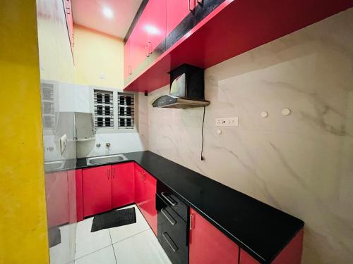 Η κουζίνα ή μικρή κουζίνα στο ADH Amilia Nest