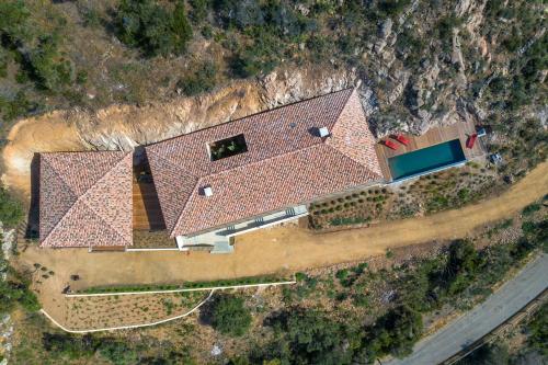 Άποψη από ψηλά του Villa petra mare