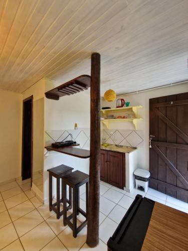 Кухня или мини-кухня в Pousada Aconchego do Rosa - Centrinho do Rosa
