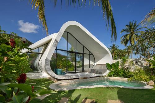 Πισίνα στο ή κοντά στο Cheria Eco Lodge