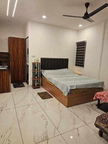 En eller flere senge i et værelse på Flumen