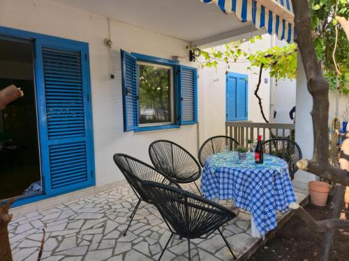 A balcony or terrace at Hostel Budva