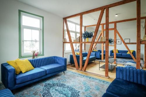 Posezení v ubytování Ourhan Zwieselberg Luxury Group House up to 60 Persons