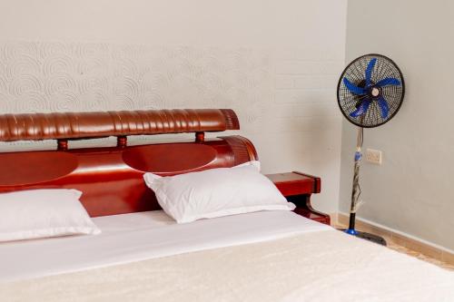 Postel nebo postele na pokoji v ubytování Solana Homes