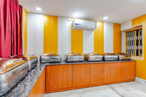 Posezení v ubytování Treebo Buddha Pride