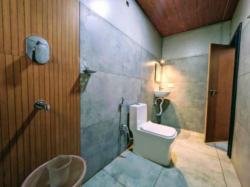 Koupelna v ubytování GaVi Homestay