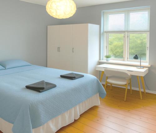 Ένα ή περισσότερα κρεβάτια σε δωμάτιο στο Danmarksgade Ensuites