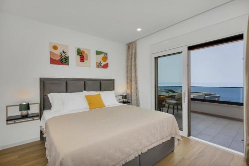 Ένα ή περισσότερα κρεβάτια σε δωμάτιο στο Villa Bacula