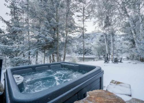 Το Spa et River - Le Grand-Pic τον χειμώνα