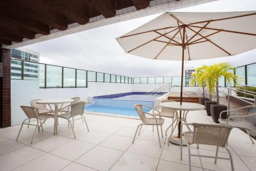 Gallery image of Flat 1 quarto no Beach Class Santa Maria por Yolo in Recife