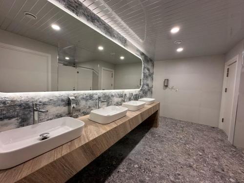 Koupelna v ubytování SarIn studio Self check-in Swimming pool