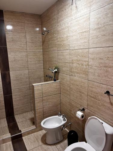 Koupelna v ubytování La unión