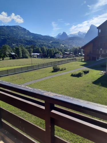 Morillon Village Appartement vue montagne