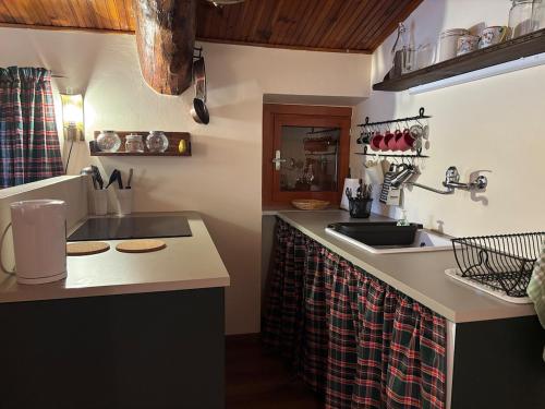 Kuchyň nebo kuchyňský kout v ubytování al Profilo di Napoleone