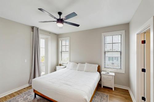 Ένα ή περισσότερα κρεβάτια σε δωμάτιο στο Old Fashioned