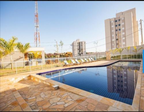 Πισίνα στο ή κοντά στο Condomínio Flor de cerejeira