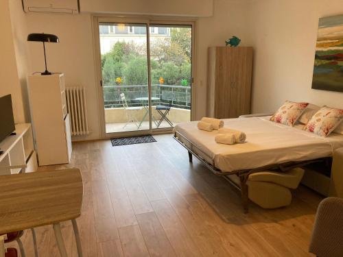 Grand studio pointe croisette