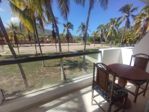 Μπαλκόνι ή βεράντα στο Apartamentos en la isla de Margarita