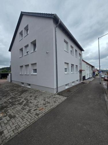 Bygningen som lejligheden ligger i