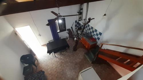 Posezení v ubytování Cabañas del arbol