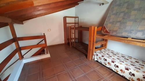 Ένα ή περισσότερα κρεβάτια σε δωμάτιο στο Cabañas del arbol