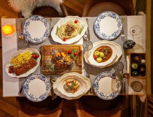 Jídlo v apartmánu nebo okolí