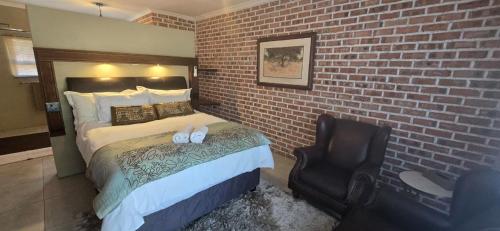 Ένα ή περισσότερα κρεβάτια σε δωμάτιο στο Luxury Self Catering Unit