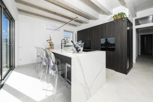 Nhà bếp/bếp nhỏ tại Attico Salia