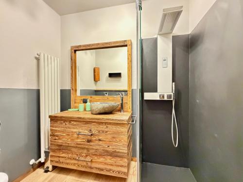 Phòng tắm tại La Casa in Piazza - Edolo