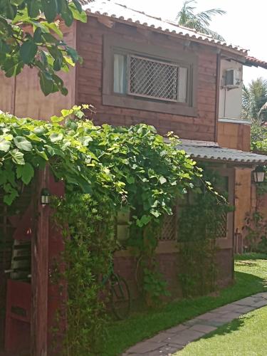 a house with a gate and a tree at Solar Lisboa 100 m da Praia com vista para mar in Balneário Camboriú