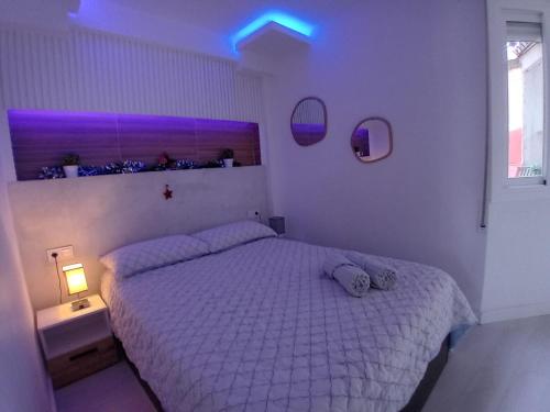 Ένα ή περισσότερα κρεβάτια σε δωμάτιο στο Port 1