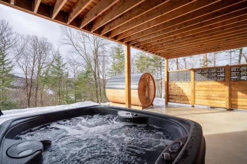 Billede fra billedgalleriet på Le Birdie spa et sauna i Saint-Faustin