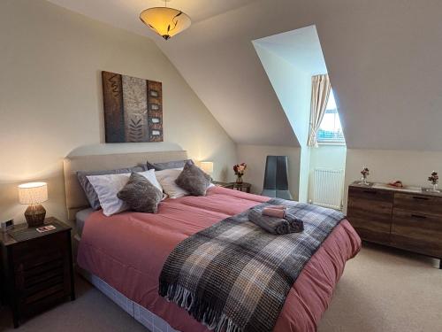 Ένα ή περισσότερα κρεβάτια σε δωμάτιο στο A House in the Village