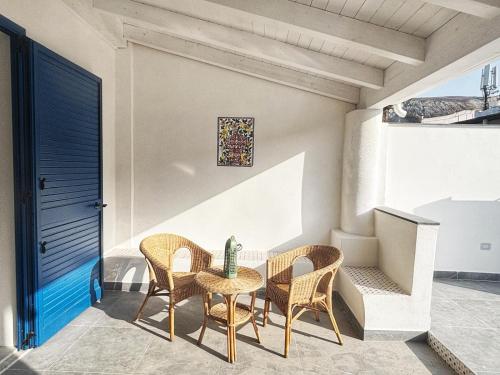 Χώρος καθιστικού στο Vulcano Island Houses