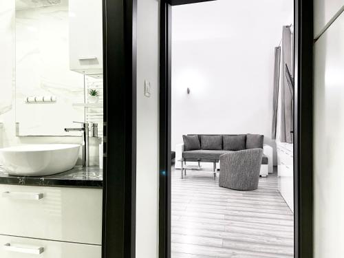 Ένα μπάνιο στο Belvárosi Apartman