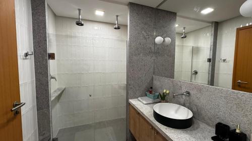 Ένα μπάνιο στο Flat Eco Resort Praia Dos Carneiros