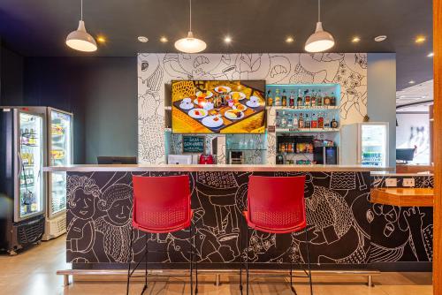 Certifikát, hodnocení, plakát nebo jiný dokument vystavený v ubytování Transamerica Fit Aracruz