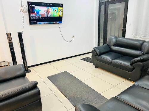 Χώρος καθιστικού στο Encanto junto al lago en la zona viva