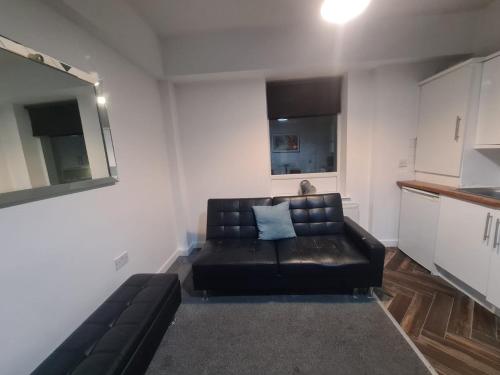 Et opholdsområde på Roker Retreat