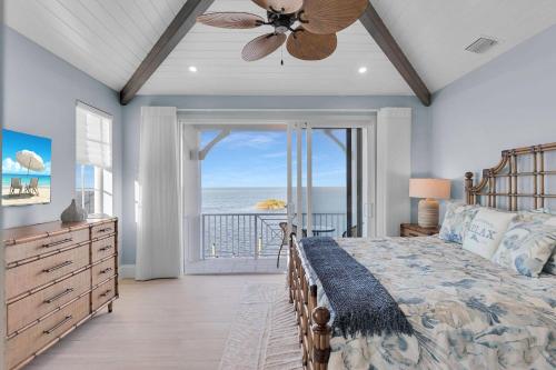 Кровать или кровати в номере Green Flash