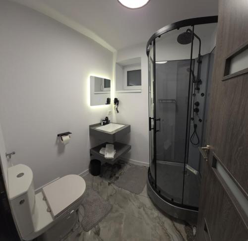 Ένα μπάνιο στο Panoramic View Bran