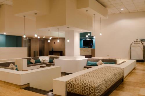 Кровать или кровати в номере Hotel Katuxlan