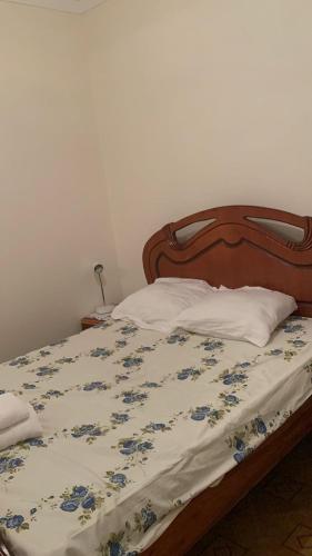 Rúm í herbergi á Maison Praia - Cap Vert