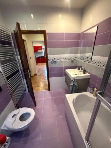 Koupelna v ubytování Apartmán Kristýna