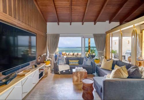 Гостиная зона в Increíble ático de lujo con impresionantes vistas