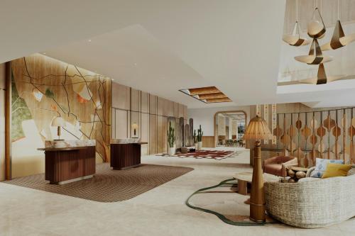 Giường trong phòng chung tại Le Méridien San Diego Downtown