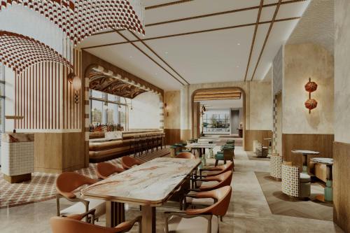 Khu vực ghế ngồi tại Le Méridien San Diego Downtown