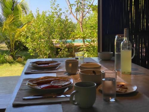 Φαγητό σε αυτή η εξοχική κατοικία ή κάπου εκεί κοντά