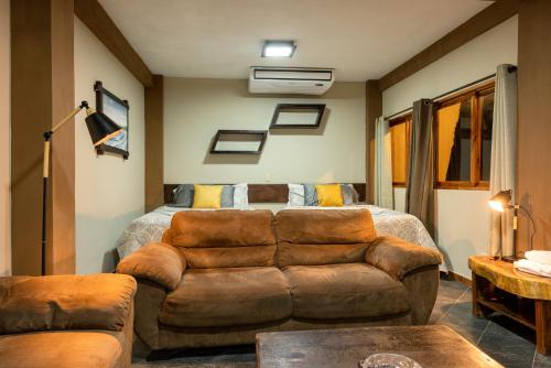 Χώρος καθιστικού στο AST Surf Hotel